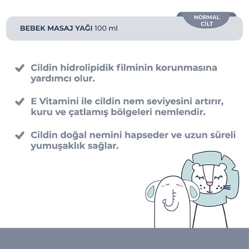 Rezene Özlü Bebek Masaj Yağı | Bambino